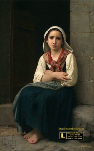 tranh-co-dien-._Bouguereau_-_Yvonnette_-_1867