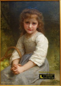 tranh-co-dien-Little_Girl_with_a_Basket_of_Apples_by_William-Adolphe_Bouguereau,_1897