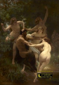tranh-son-dau-co-dien-Bouguereau_Nymphs_and_Satyr_(1873)