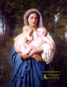 tranh-son-dau-co-dien-Bouguereau__Charity_(1859)