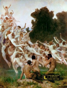 tranh-tan-co-dien-_Bouguereau_-_Les_Oréades